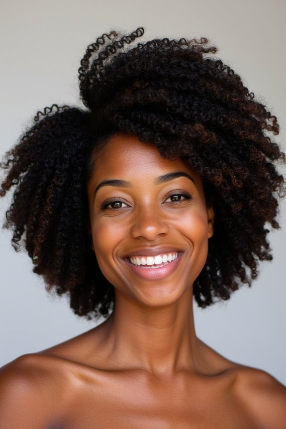 40+ Incredible Short Hairstyles for Black Women in 2025 10 defined springy finger coils