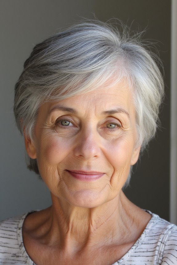 30+ Volumizing Short Hairstyles for Women Over 70 With Fine Hair in 2025 63 delicate short wispy bangs