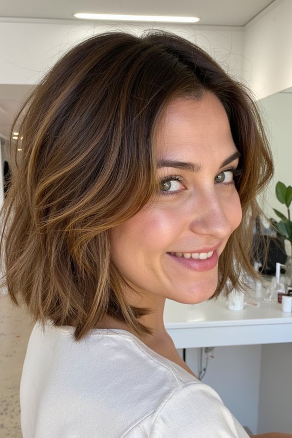 47+ Trendy Short Bob Haircuts & Hairstyles Women Are Getting in 2025 146 dynamic bob with volume