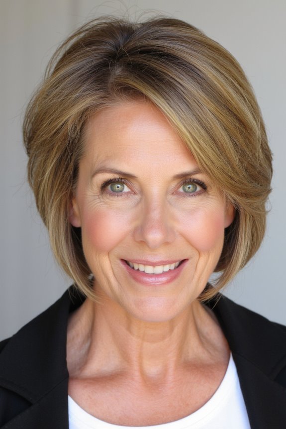 15+ Flattering Short Stacked Bob Haircuts Women Over 50 Will Love in 2025 32 dynamic flattering bob hairstyle