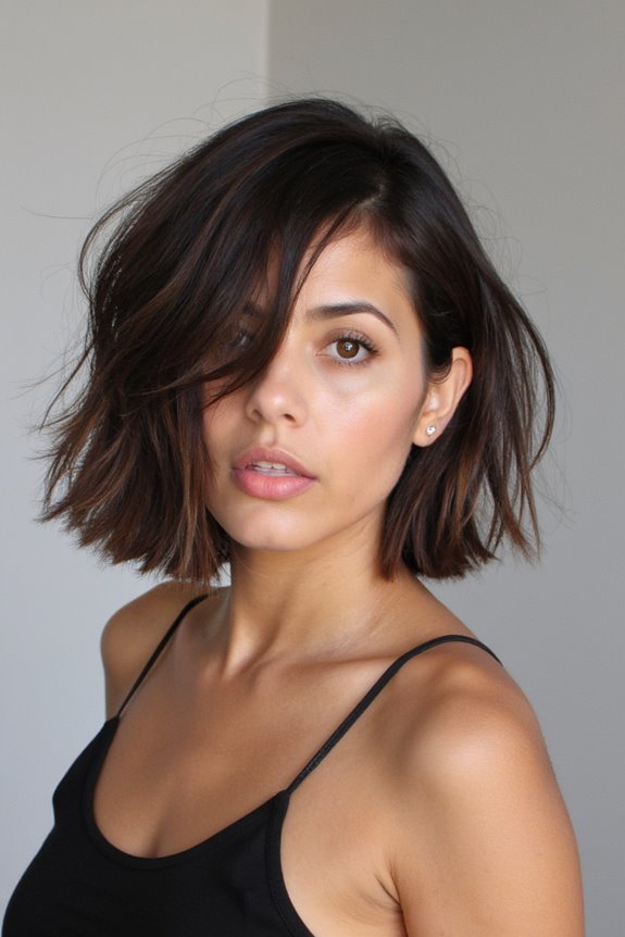 40+ Fantastic Short, Choppy Bob Haircuts for a Modern Look in 2025 54 dynamic layered choppy bob