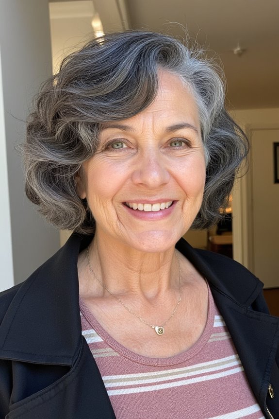 31+ Stylish Short, Curly Hairstyles for Older Women in 2025 70 dynamic layered curly bob