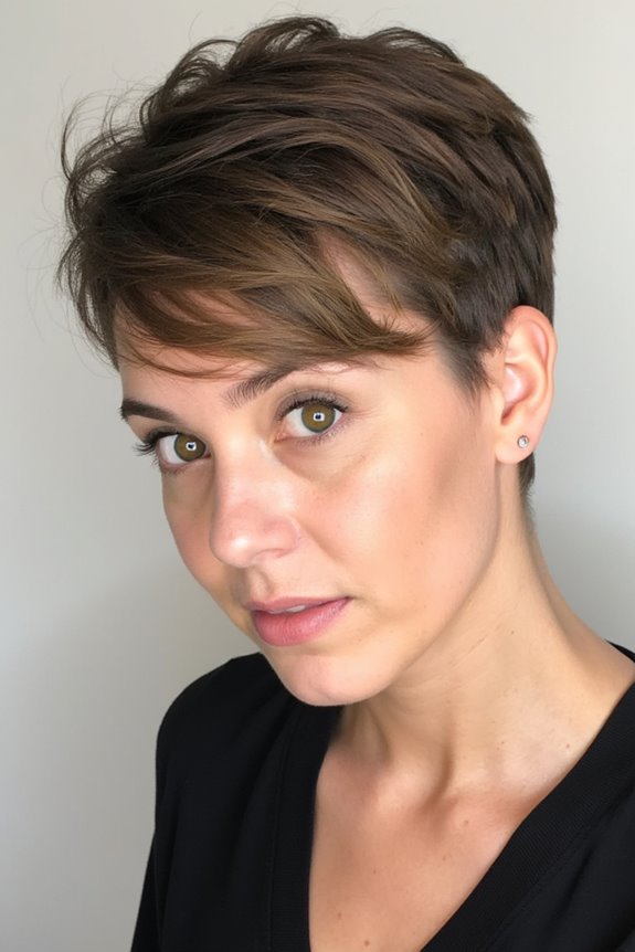 25+ Undercut Pixie Bob Haircuts To Consider for a Short & Easy Cut to Style in 2025 23 dynamic layered pixie bob