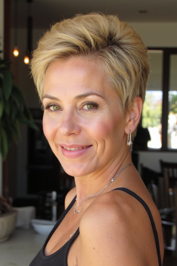 43+ Trendiest Pixie Haircuts for Women Over 50 in 2025 71 dynamic pixie with curls