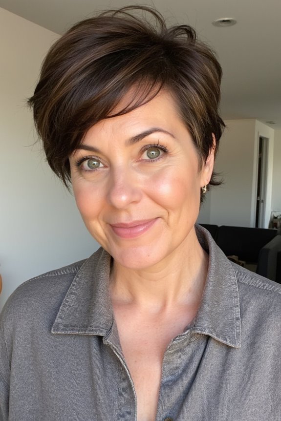 50+ Short Hairstyles for Thin, Fine Hair to Appear Thick & Full in 2025 149 dynamic short layered hairstyle