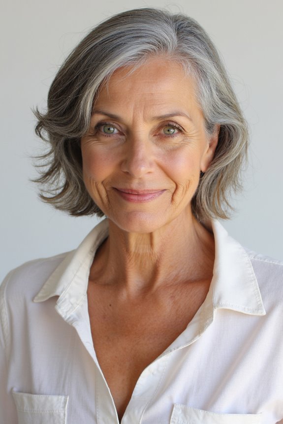 25+ Ladies Over 60 With a Round Face Show How to Rock Short Haircuts in 2025 84 dynamic short shag hairstyles