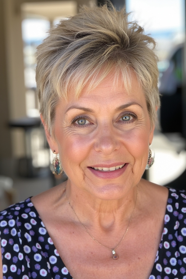 27+ Short Spiky Haircuts for Women Over 60 With Sass in 2025 47 dynamic short spiky haircut