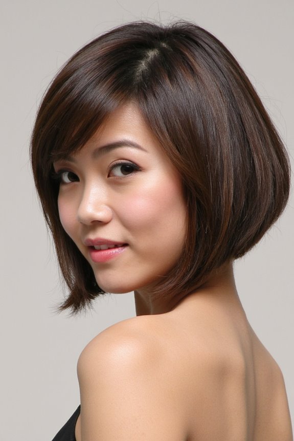 47+ Trendy Short Bob Haircuts & Hairstyles Women Are Getting in 2025 79 dynamic stacked bob hairstyle
