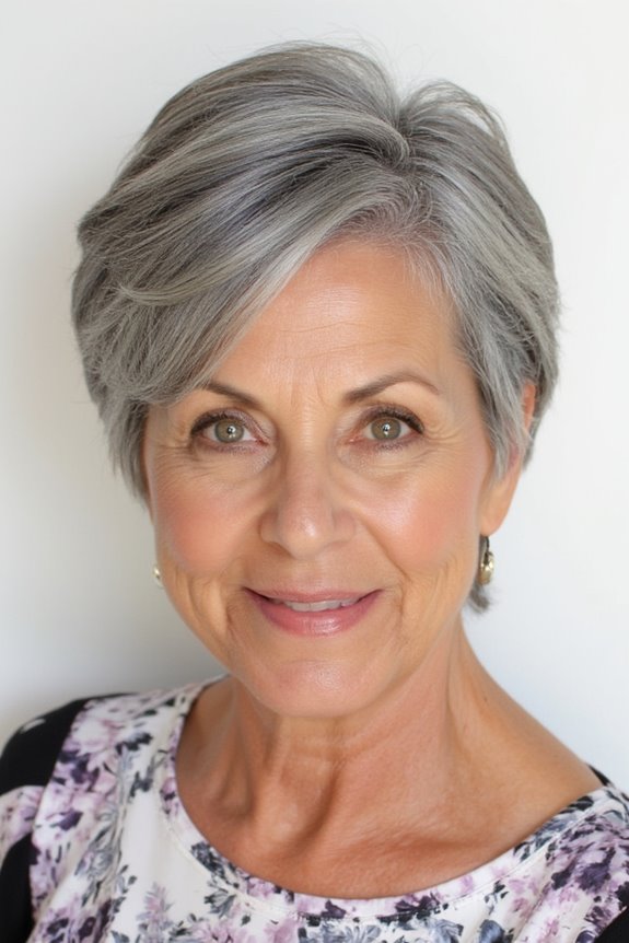 28+ Stylish Wedge Haircuts for Women Over 60 in 2025 35 dynamic texture and volume