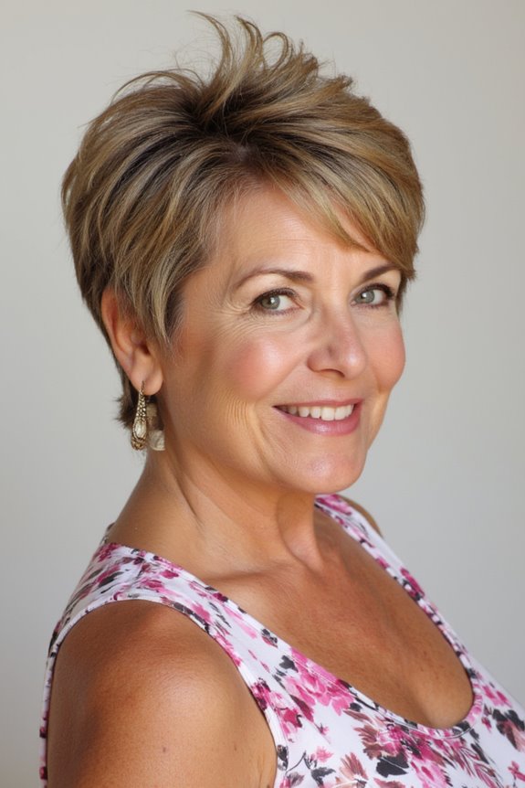 20+ Stunning Short Haircuts for Women Over 50 With Thick Hair in 2025 26 dynamic textured short crop