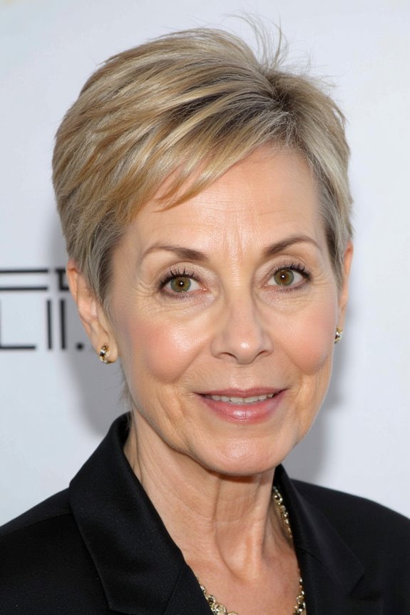 23+ Perfect Pixie Haircuts for Women Over 70 to Pull Off in 2025 42 dynamic textured short pixie