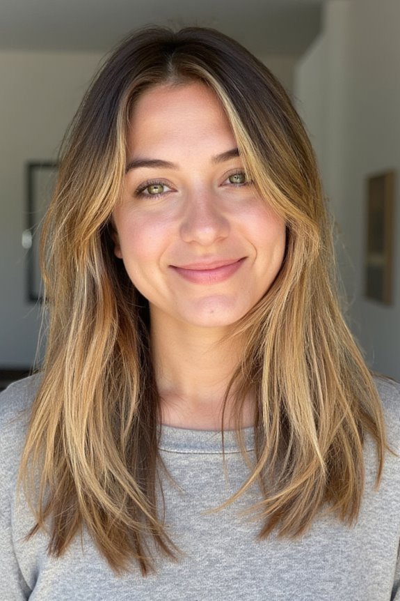 29 Ways You Can Get an Ear-Length Haircut and Still Look Cute in 2025 90 ear length layered highlights hairstyle