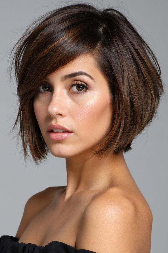 25+ "Shattered Bob" Haircuts to Totally Get in 2025 13 edgy asymmetrical bob hairstyle