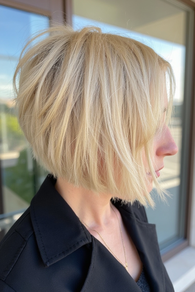 50+ Trendiest Short Blonde Bob Ideas Right Now 2025 77 edgy blonde bob hairstyle