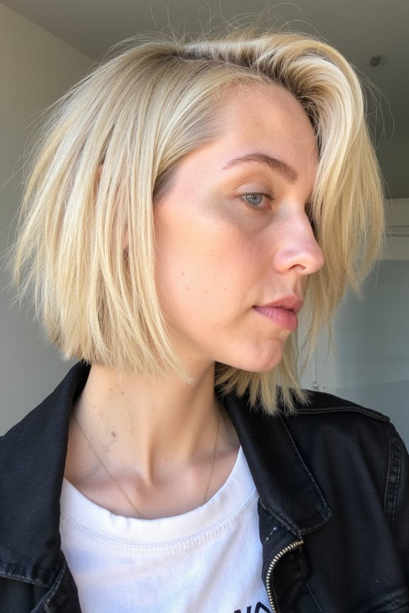 49+ Short Blonde Hair Ideas We Can't Stop Staring At 2025 164 edgy blonde bob layers
