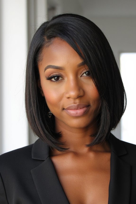 15+ Bussin Short Bob Hairstyles for Black Women in 2025 46 edgy bob with undercut