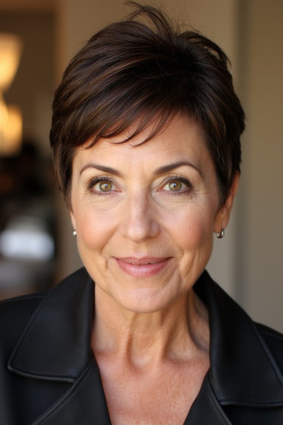 46+ Sexiest Short Hairstyles for Women Over 40 in 2025 51 edgy messy pixie hairstyle