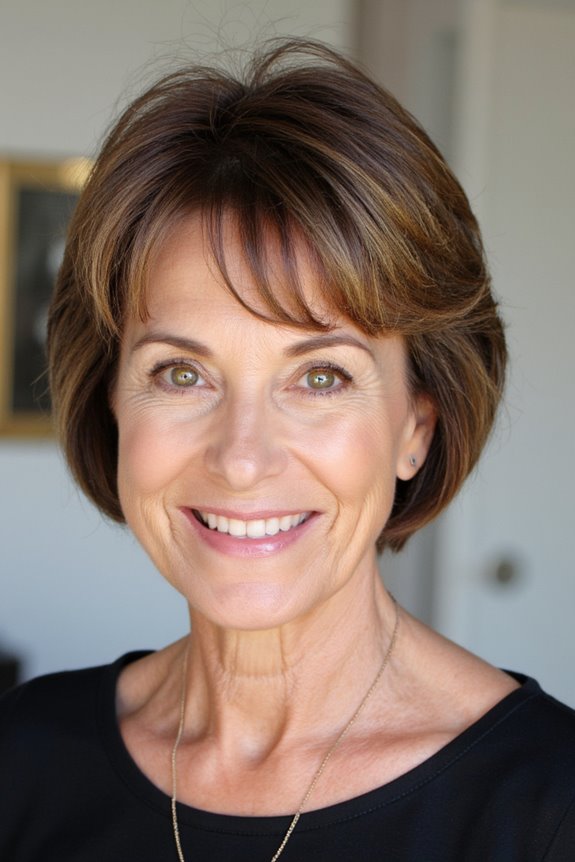 41+ Easy and Stylish Short Bobs With Bangs for Women Over 60 in 2025 46 edgy pixie bob hairstyle