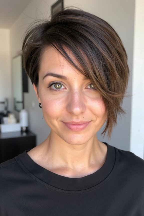 15+ Pixie Bob Haircuts for Thin Hair That Add Volume & Style in 2025 42 edgy pixie bob hairstyle