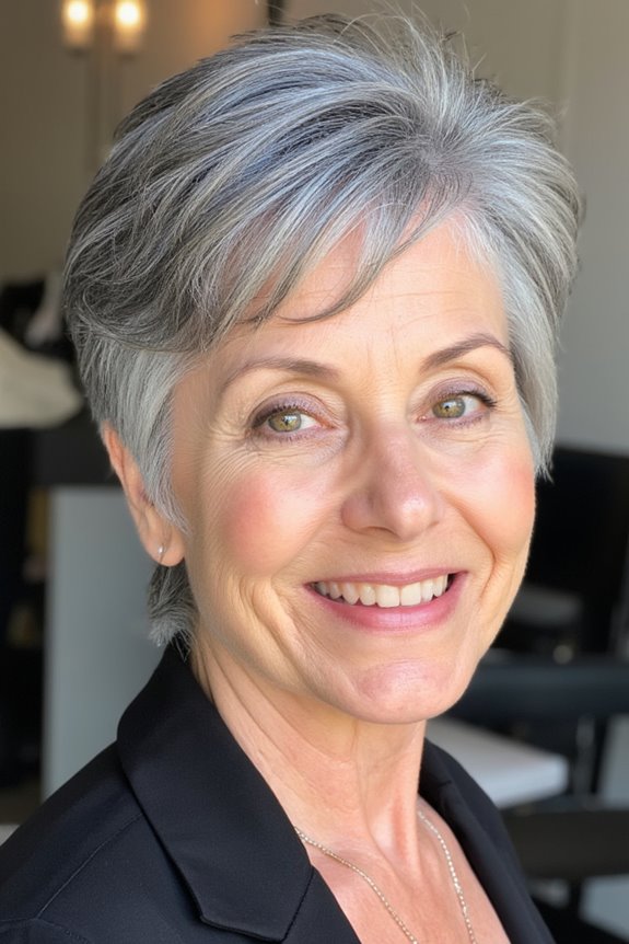 25+ Incredible "Short" Shag Haircuts for Older Women in 2025 42 edgy short shag undercut