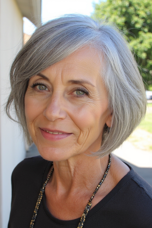 42+ Classic Short Bob Haircuts for Ladies Over 60 Who Want a Youthful Style in 2025 89 edgy textured bob hairstyle
