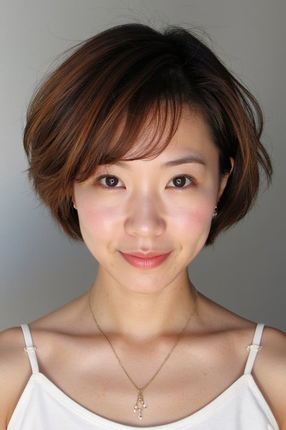 The Top 18+ Short Haircuts For Asian Girls Trending in 2025 10 edgy textured crop hairstyle