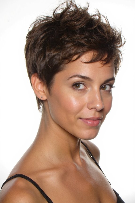 47+ Textured Pixie Cut Ideas for a Messy, Modern Look in 2025 6 edgy textured pixie hairstyle