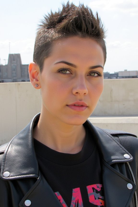 50+ Types of Undercut Pixie Cuts & How to Rock It Best in 2025 22 edgy textured pixie hairstyle