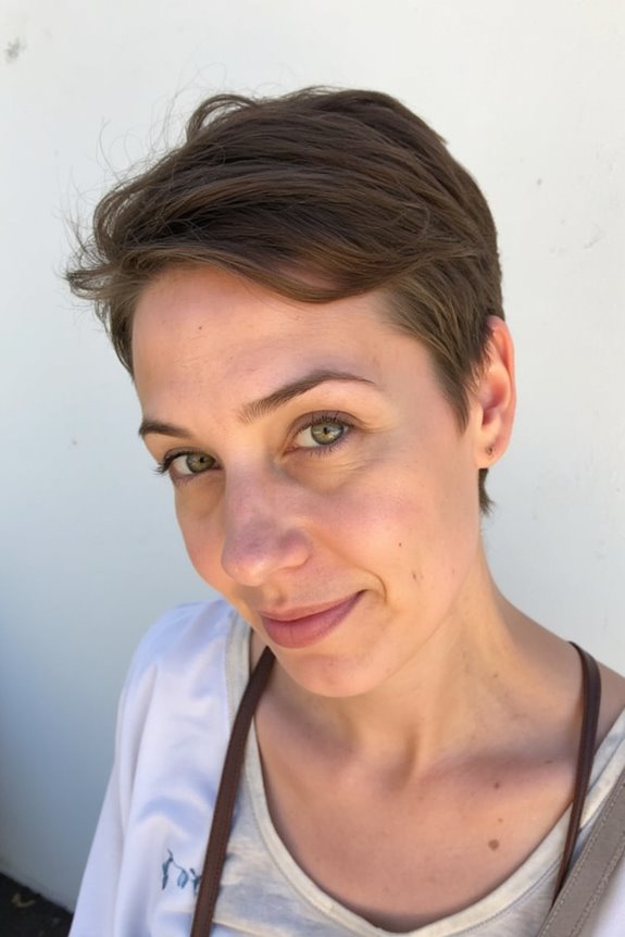 34+ Low-Maintenance Pixie Cuts That Are Still Super Cute in 2025 74 effortless chic pixie cut