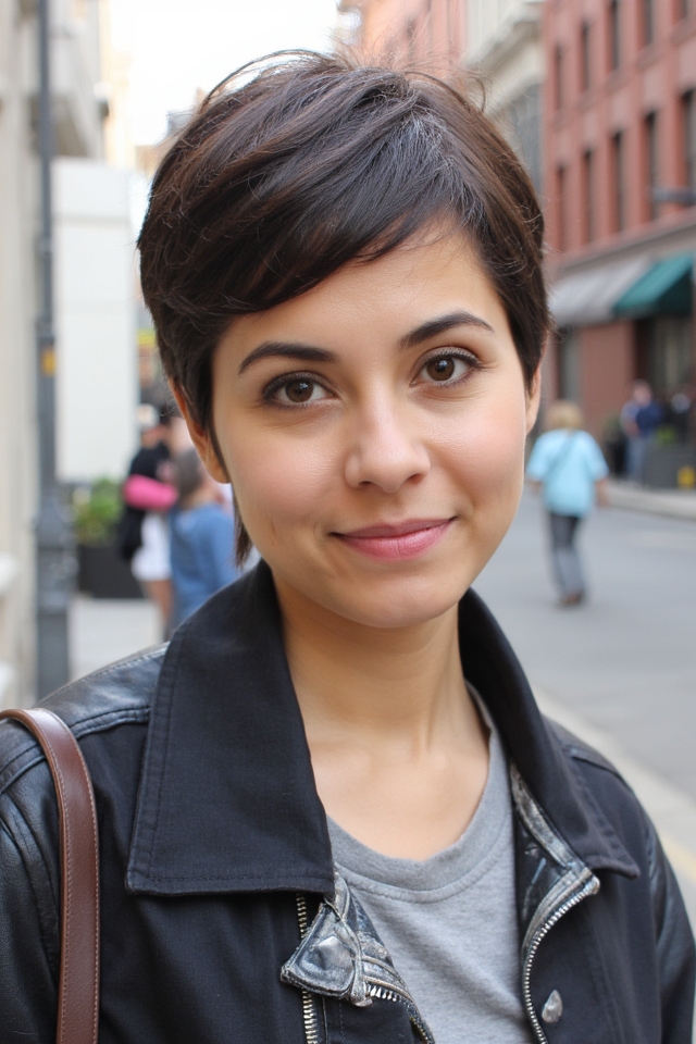 28+ Best Short Hair With Side Bangs Women Are Getting Right Now 2025 56 effortless chic pixie hairstyle