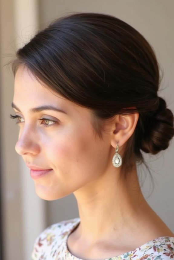32+ Cute & Easy Updos for Short Hair for Special Occasions in 2025 111 effortless chic side knot