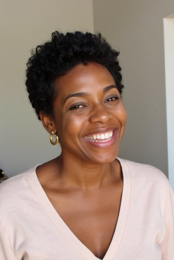 20+ Youthful Short Natural Haircuts for Black Women Over 50 in 2025 42 effortless chic wash and go