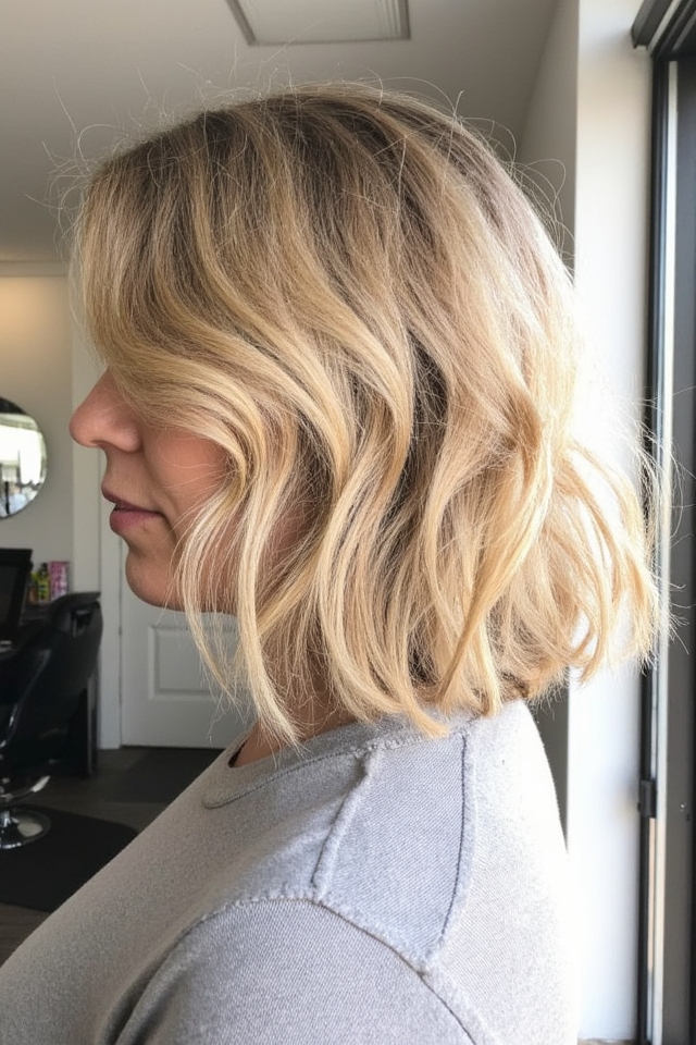 50+ Trendiest Short Blonde Bob Ideas Right Now 2025 144 effortless curly blonde bob
