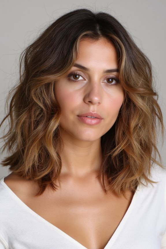 25+ Short, Light Brown Hair Ideas to Inspire Your Next Cut & Color for 2025 26 effortless curly shag cut