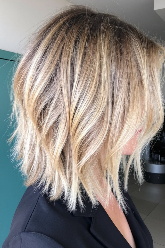 50+ Trendiest Short Blonde Bob Ideas Right Now 2025 27 effortless feathered blonde bob