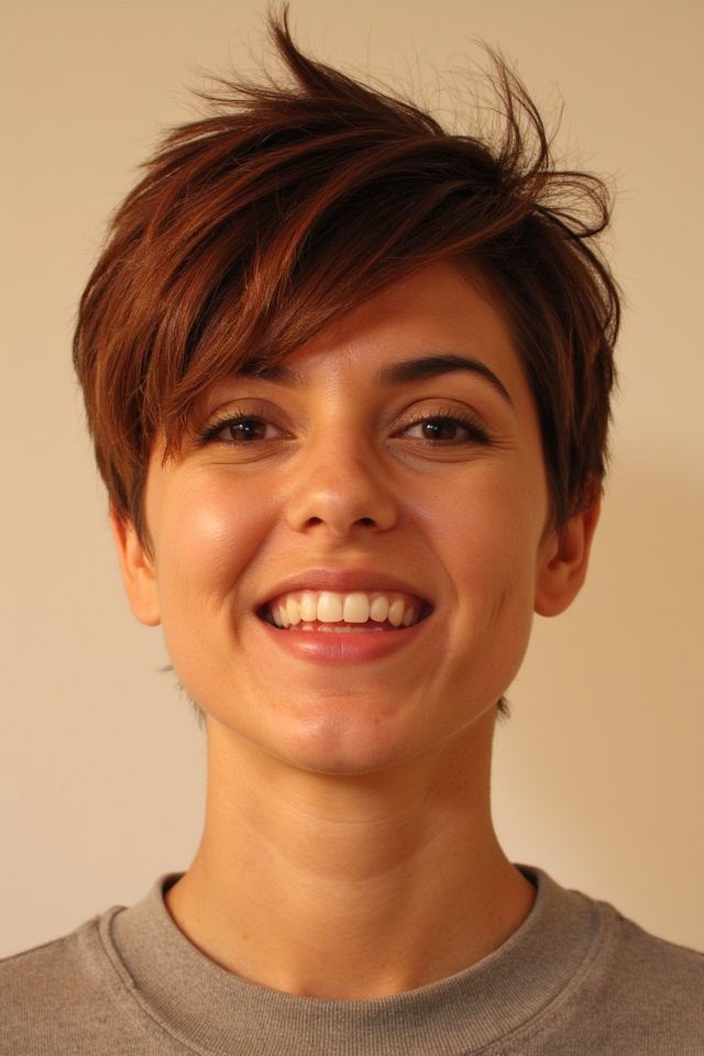 50+ Fantastic Short to Medium Layered Haircuts for That In-Between Length 2025 82 effortless layered pixie hairstyle