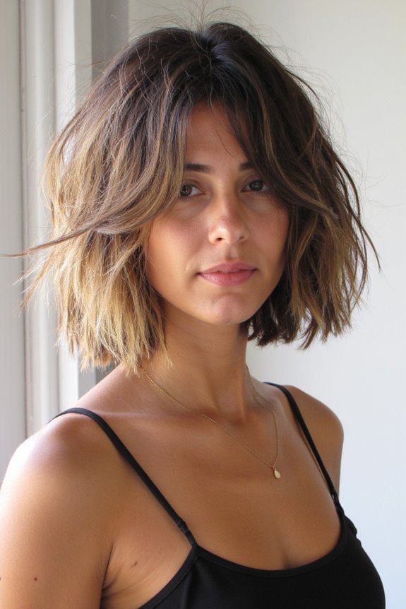 40+ Messy Short Hairstyles That Are Effortlessly Chic in 2025 6 effortless layered shaggy bob