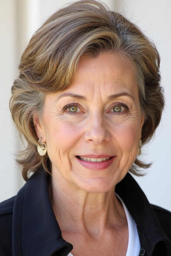 29+ Slimming Short Hairstyles for Women Over 50 With Round Faces in 2025 77 effortless layered tousled waves