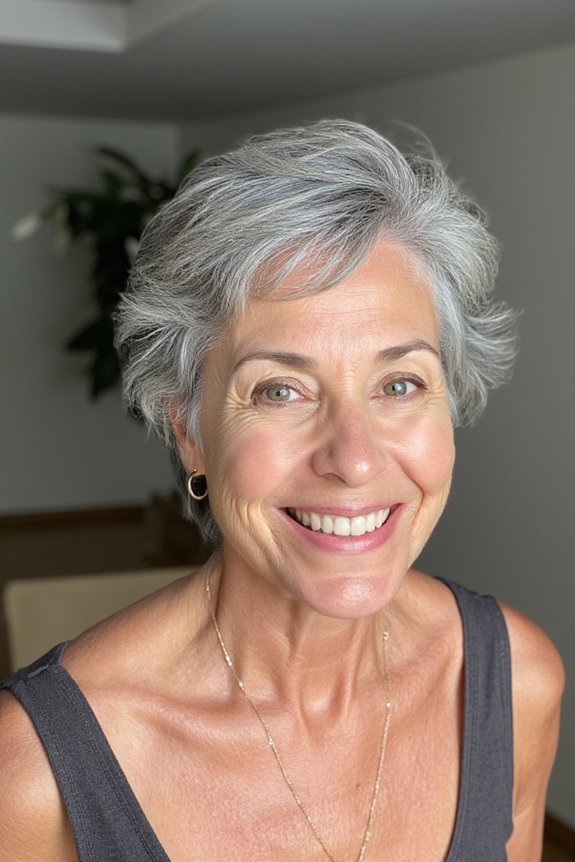 29+ Short Shaggy Haircuts Women In Their 60s Can Totally Pull Off in 2025 13 effortless messy shaggy hairstyle