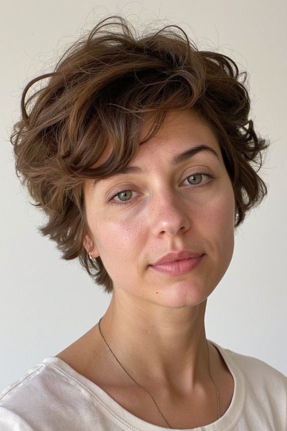 Short Fluffy Hair: 30+ Ways to Pull Off This Cute Hair Trend in 2025 14 effortless messy wave styling