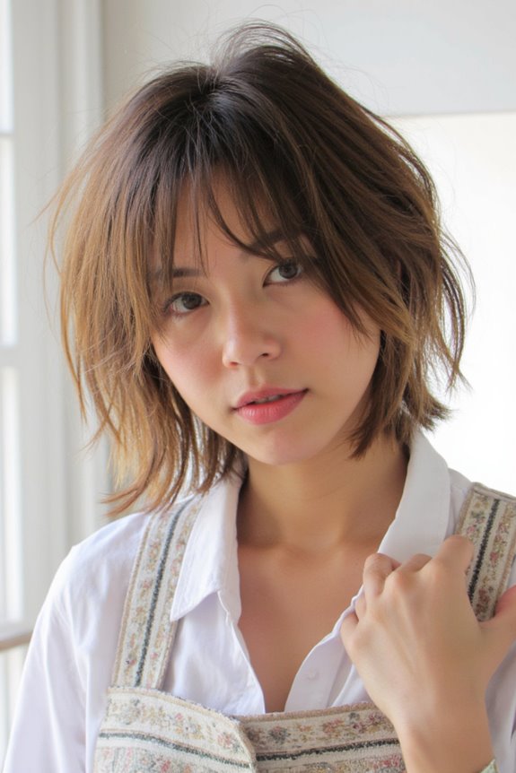 40+ Messy Short Hairstyles That Are Effortlessly Chic in 2025 39 effortless shaggy bob style