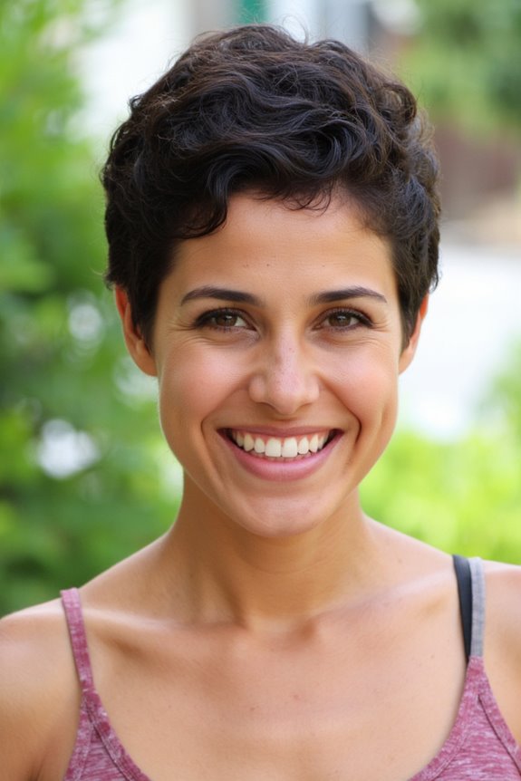 35+ Cutest Curly Pixie Cut Ideas & How to Choose A Flattering One 2 effortless short curly sophistication