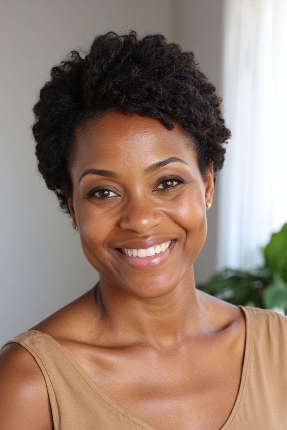 15+ Beautiful Short Natural Haircuts for Black Women Over 60 in 2025 50 effortless short curly style