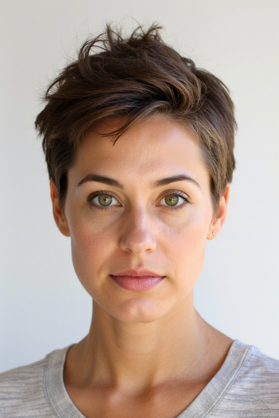 47+ Textured Pixie Cut Ideas for a Messy, Modern Look in 2025 123 effortless side swept pixie