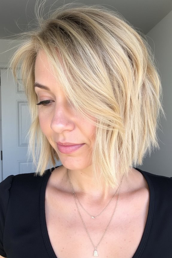 49+ Short Blonde Hair Ideas We Can't Stop Staring At 2025 148 effortless tousled blonde bob