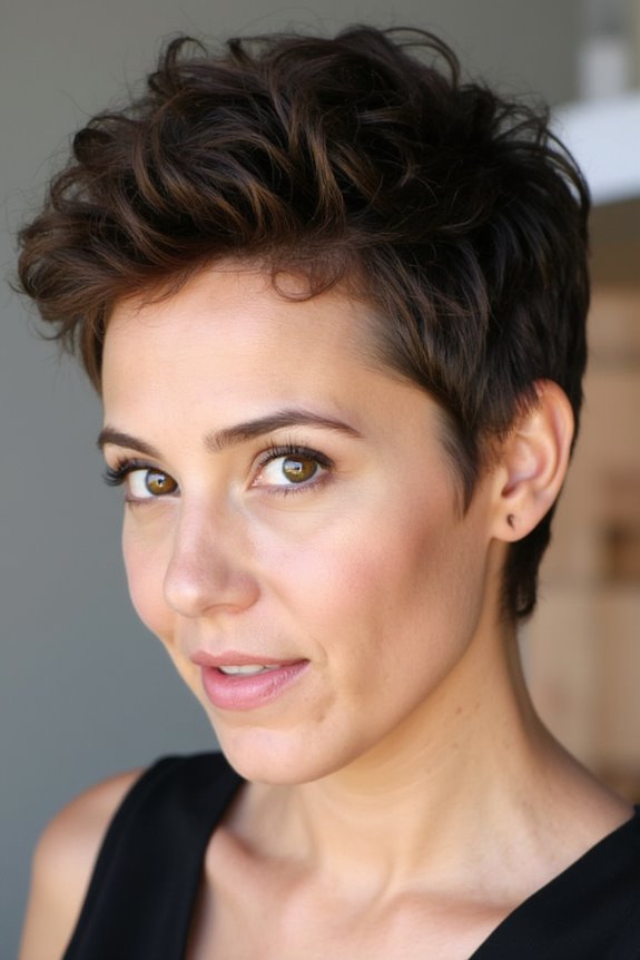 27+ Very Short Haircuts for Women Who Need a Big Makeover in 2025 95 effortless tousled curly elegance