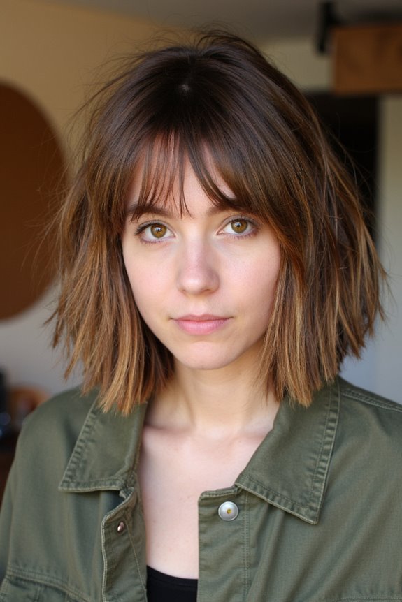 37+ Best Ways to Wear Curtain Bangs With Short Hair in 2025 24 effortless tousled curtain bangs