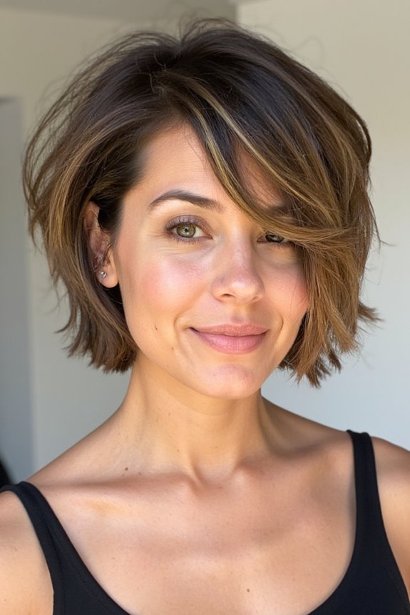 30+ Short Wavy Bob Haircuts Trending Right Now in 2025 22 effortless tousled wavy bob