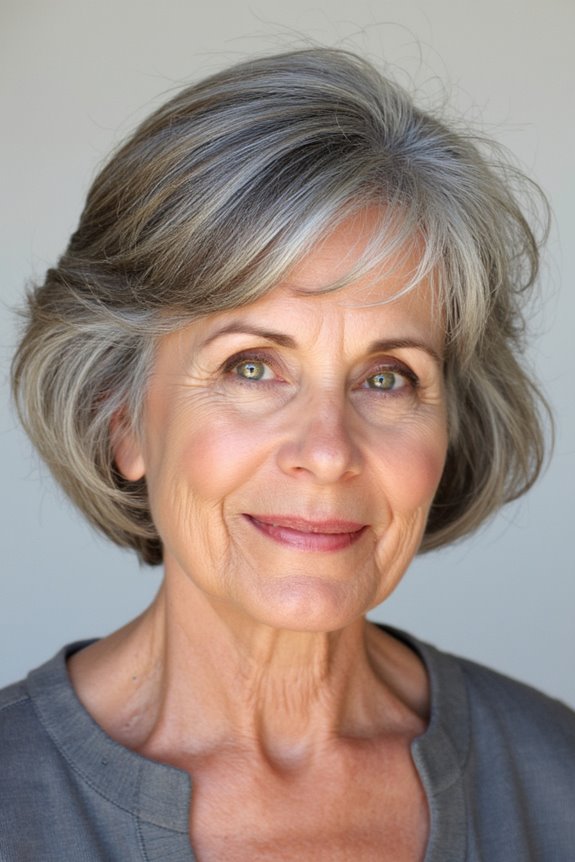 41+ Easy and Stylish Short Bobs With Bangs for Women Over 60 in 2025 121 effortless youthful bob hairstyle