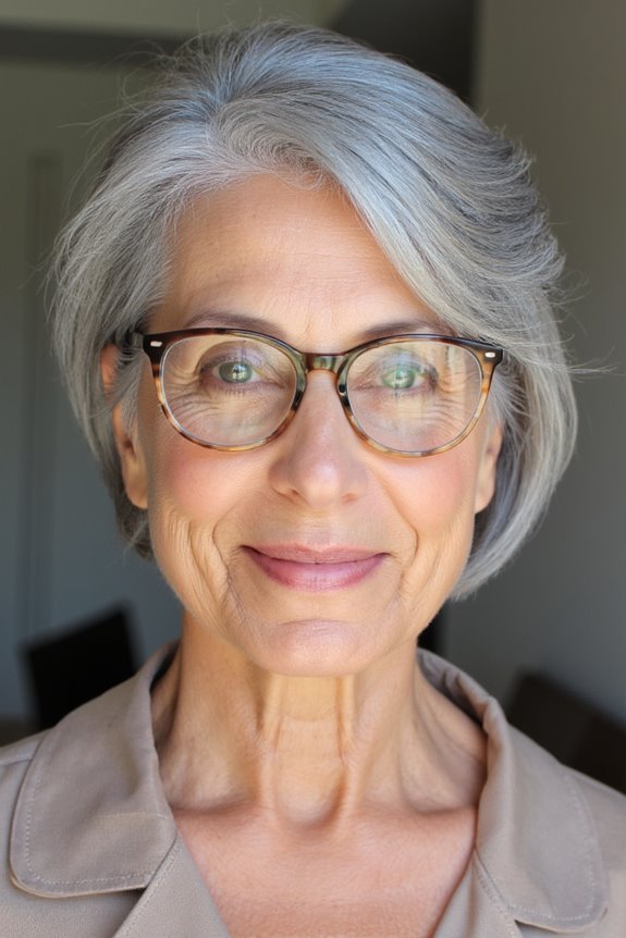 32+ Perfect Pixie Cuts for Women Over 60 With Glasses for 2025 31 effortlessly chic layered pixie
